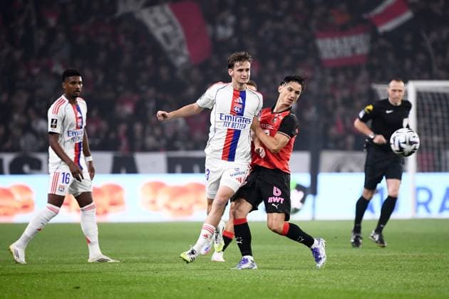 Fußball, Frankreich, Stade Rennes - Olympique Lyon