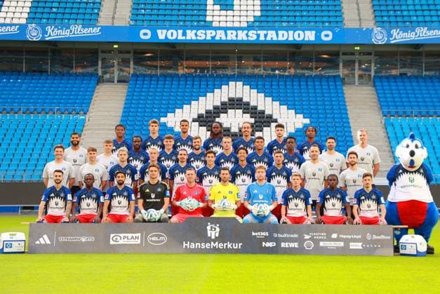 Fußball, 1. BL, Hamburger SV, Porträttermin 2025 2026