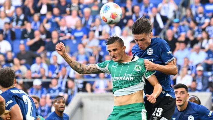 Fußball, 2. BL, Arminia Bielefeld - SpVgg Greuther Fürth