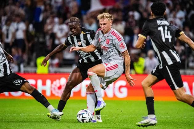 Fußball, Frankreich, Olympique Lyon - SCO Angers