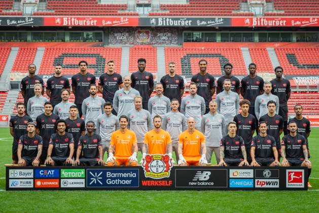 Fußball, 1. BL, Bayer 04 Leverkusen, Porträttermin 2025 2026