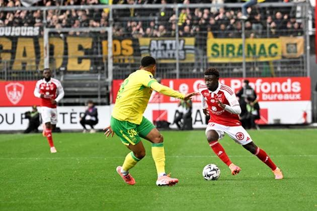 Fußball, Frankreich, Stade Brest - FC Nantes