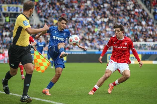 Fußball, 2. BL, Karlsruher SC - 1. FC Kaiserslautern