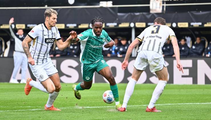 Fußball, 2. BL, SV Elversberg - SpVgg Greuther Fürth