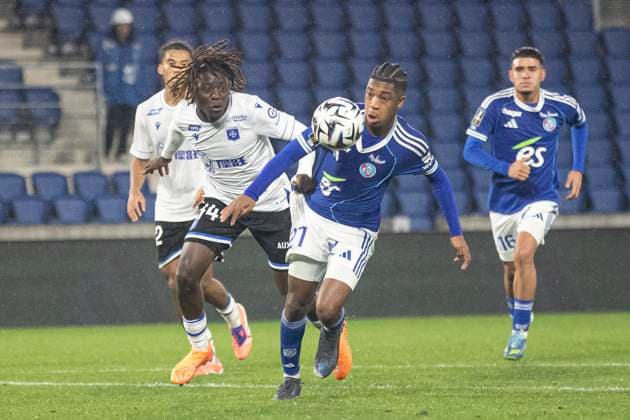 Fußball, Frankreich, Racing Straßburg - AJ Auxerre