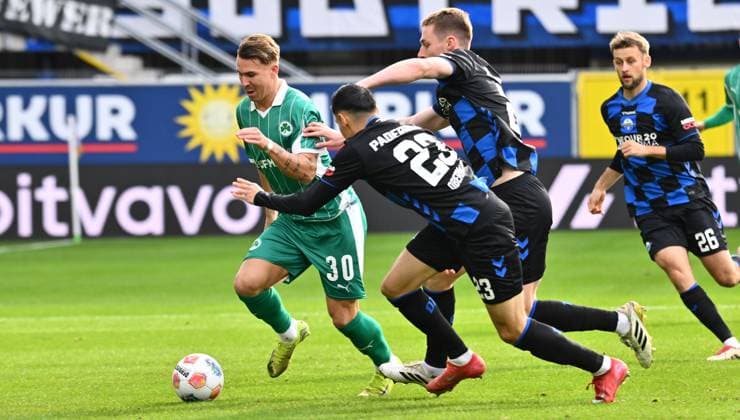 Fußball, 2. BL, SC Paderborn - SpVgg Greuther Fürth