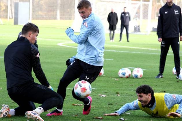 Fußball, 2. BL, Hertha BSC, Training
