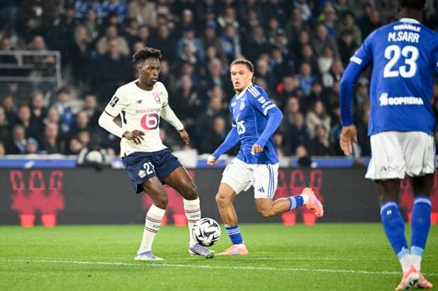 Fußball, Frankreich, Racing Straßburg - OSC Lille