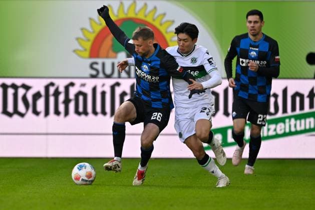 Fußball, 2. BL, SC Paderborn - Hannover 96