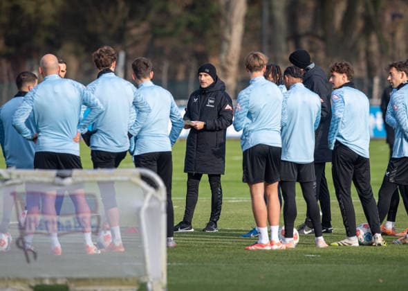 Fußball, 2. BL, Hertha BSC, Training
