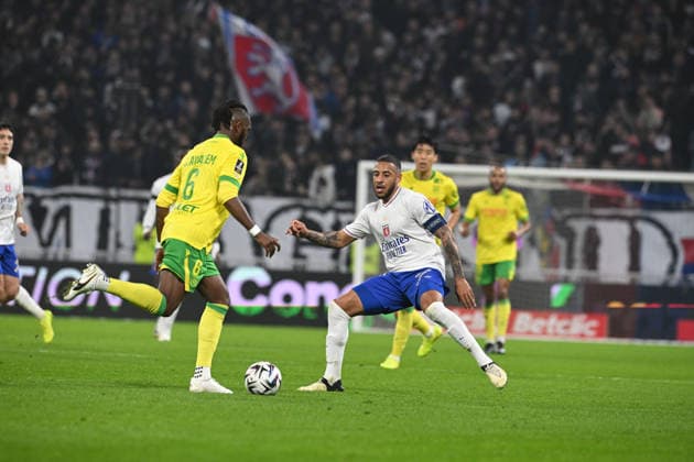 Fußball, Frankreich, Olympique Lyon - FC Nantes