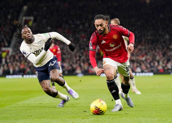 Fußball, England, Manchester United - West Ham United