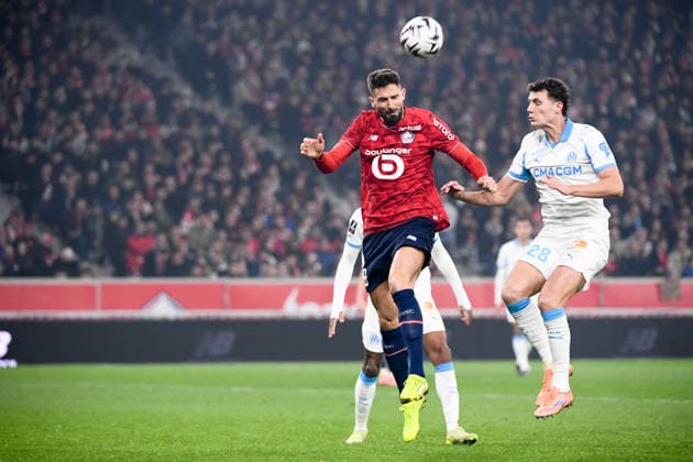 Fußball, Frankreich, Lille OSC - Olympique Marseille
