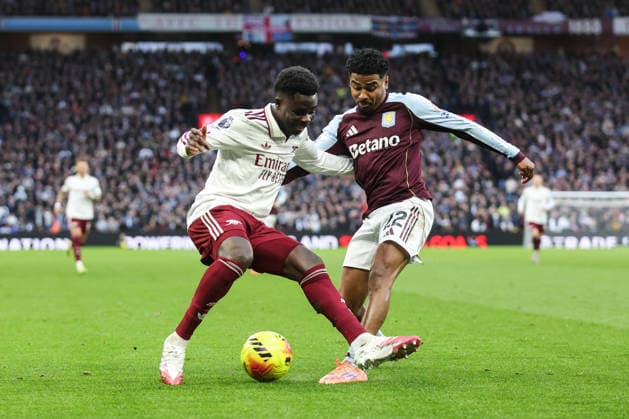 Fußball, England, Aston Villa - FC Arsenal