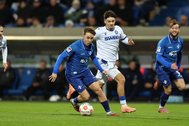 Fußball, 2. BL, SV Darmstadt 98 - Karlsruher SC