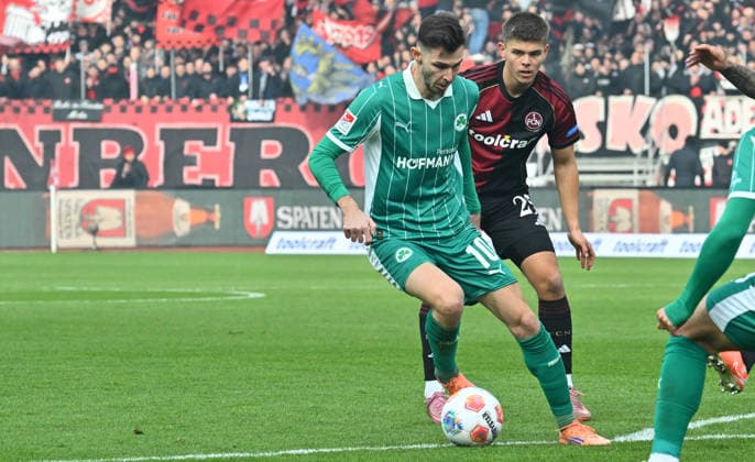 Fußball, 2. BL, 1. FC Nürnberg - SpVgg Greuther Fürth