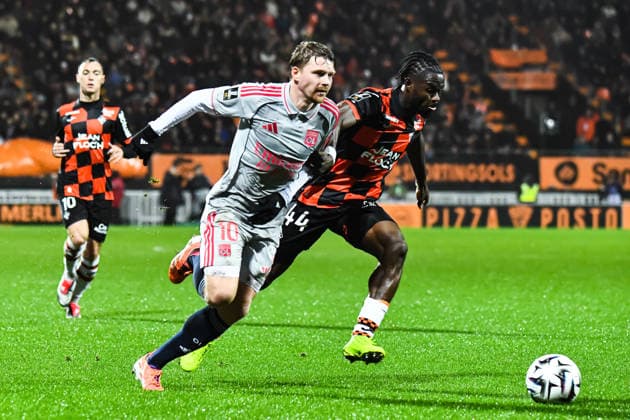 Fußball, Frankreich, FC Lorient - Olympique Lyon
