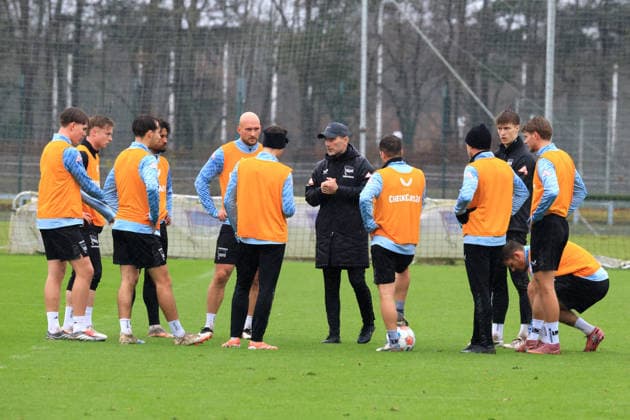Fußball, 2. BL, Hertha BSC, Training