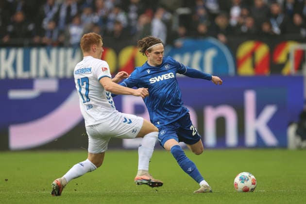 Fußball, 2. BL, Karlsruher SC - SC Paderborn 07