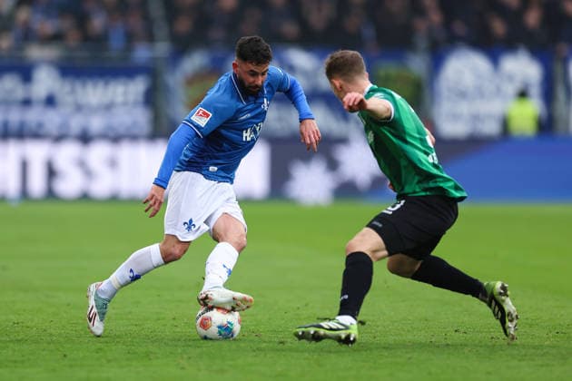 Fußball, 2. BL, SV Darmstadt 98 - SC Preußen Münster
