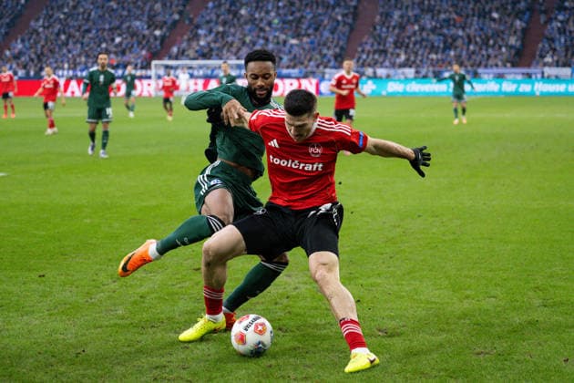 Fußball, 2. BL, FC Schalke 04 - 1. FC Nürnberg