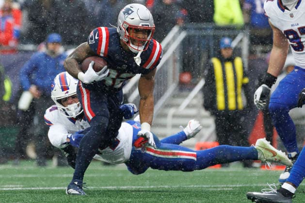 American Football, NFL, New England Patriots - Buffalo Bills