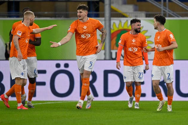 Fußball, 2. BL, SC Paderborn 07 - SV Darmstadt 98