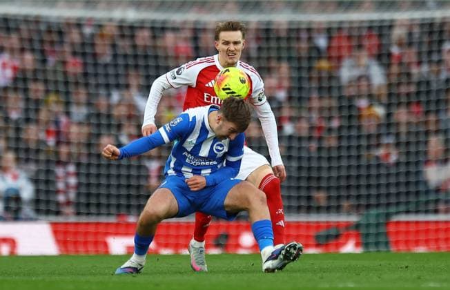 Fußball, England, FC Arsenal - Brighton and Hove Albion
