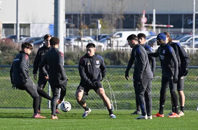 Fußball, Frankreich, Olympique Lyon, Training