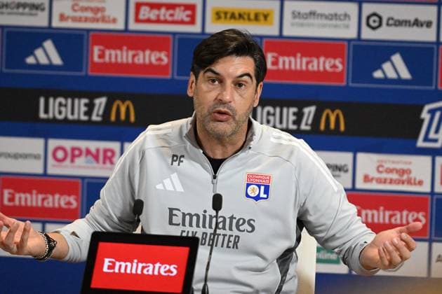 Fußball, Frankreich, Olympique Lyon, Pressekonferenz