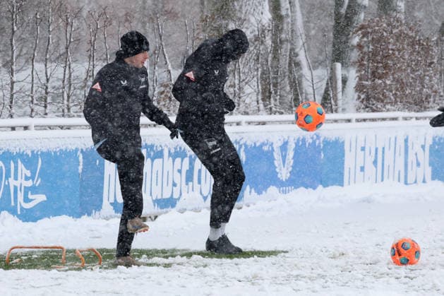Fußball, 2. BL, Hertha BSC, Training