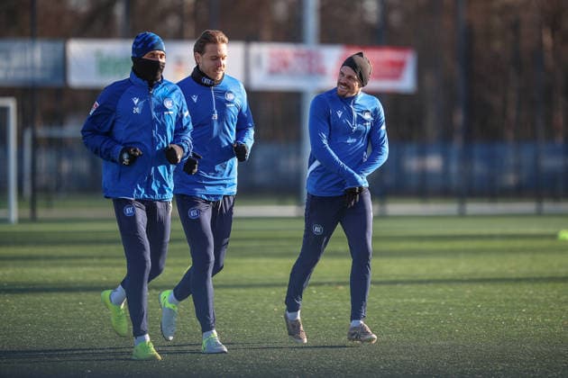 Fußball, 2. BL, Karlsruher SC, Training