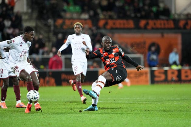 Fußball, Frankreich, FC Lorient - FC Metz