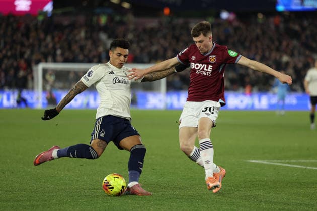 Fußball, England, West Ham United - Nottingham Forest