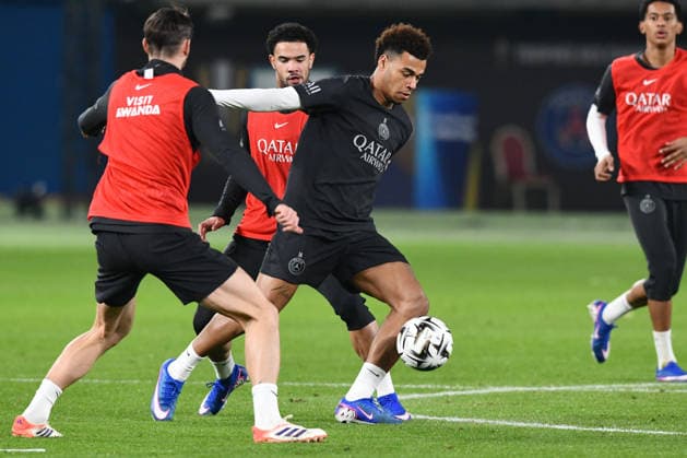 Fußball, Frankreich, Supercup, Paris St. Germain, Training
