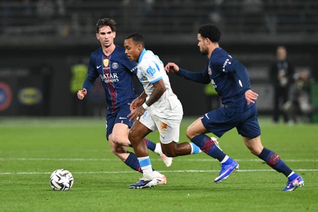 Fußball, Frankreich, Supercup, Paris Saint-Germain - Olympique Marseille