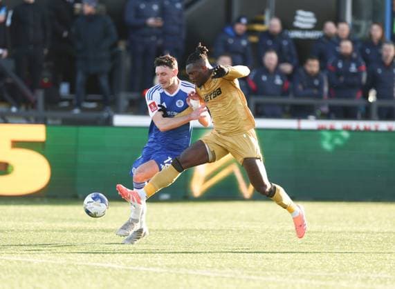Fußball, England, FA Cup, FC Macclesfield - Crystal Palace
