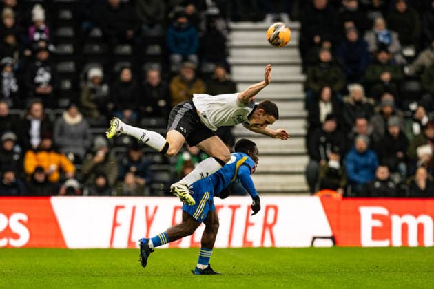 Fußball, England, FA Cup, Derby County - Leeds United