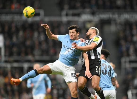 Fußball, England, League Cup, Newcastle United - Manchester City