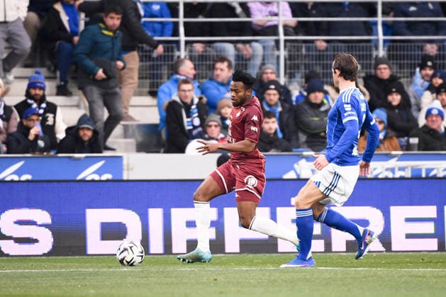 Fußball, Frankreich, Racing Straßburg - FC Metz