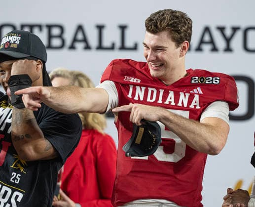 American Football, NFL Draft, Fernando Mendoza an erster Stelle ausgewählt, Archivbilder