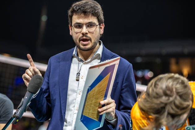 Volleyball, VBL, Berlin Recycling Volleys trennen sich von Trainer Alexandre Leal, Archivbilder