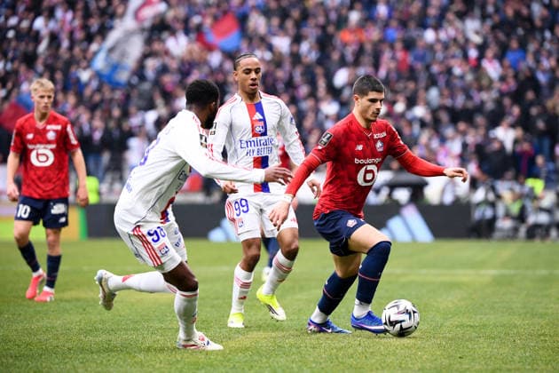 Fußball, Frankreich, Olympique Lyon - OSC Lille