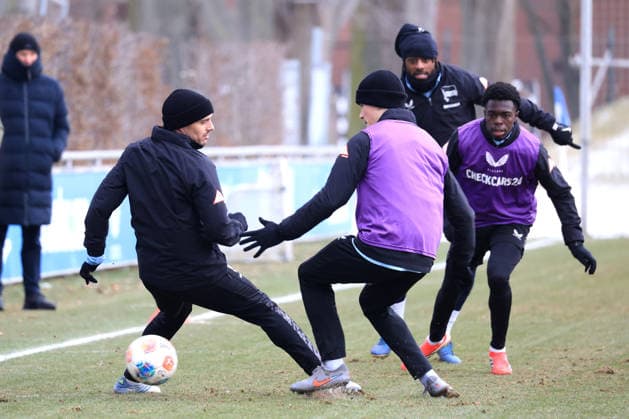 Fußball, 2. BL, Hertha BSC, Training
