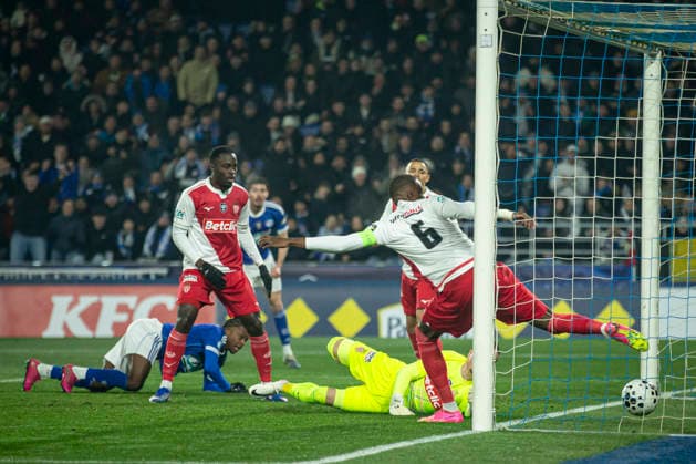 Fußball, Coupe de France, Racing Straßburg - AS Monaco