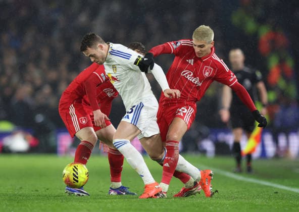 Fußball, England, Leeds United - Nottingham Forest