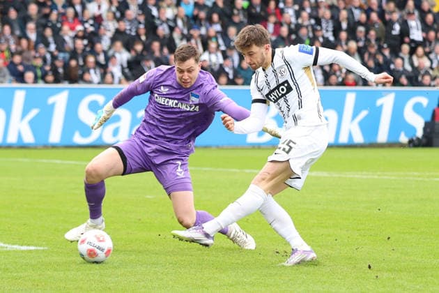 Fußball, 2. BL, SV Elversberg - Hertha BSC