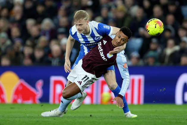 Fußball, England, Aston Villa - Brighton Hove Albion