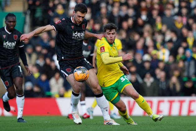 Fußball, England, FA Cup, Norwích City - West Bromwich Albion