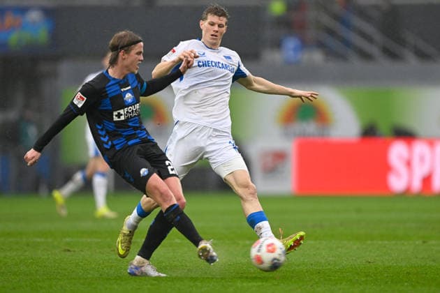 Fußball, 2. BL, SC Paderborn 07 - Hertha BSC